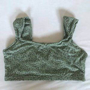 BuffBunny Aloe Bra Eden Green Size XL